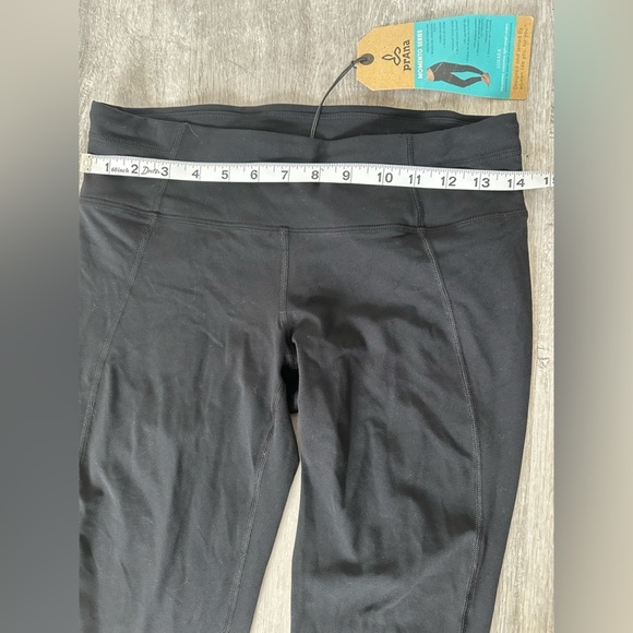 Prana Momento Mid-Rise Leggings Black Sz Medium - Picture 4 of 8